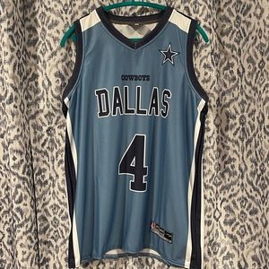 Dallas Cowboy Basketball Jersey